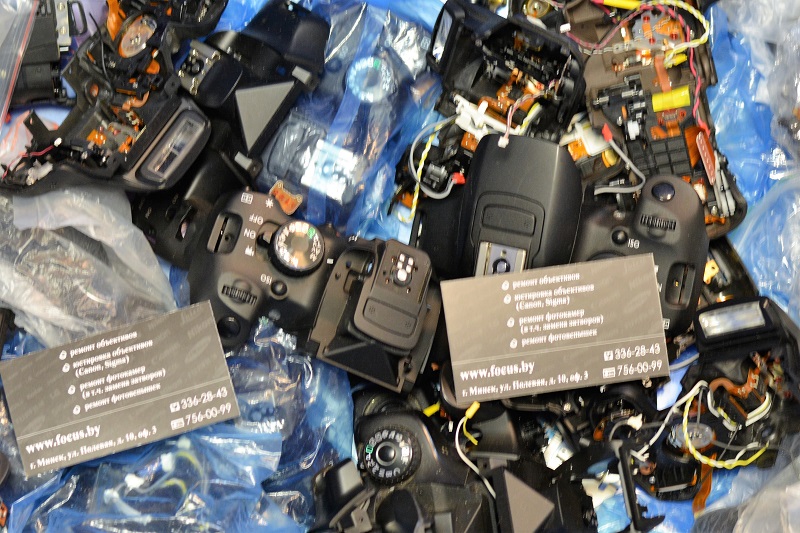 ремонт вспышки Canon